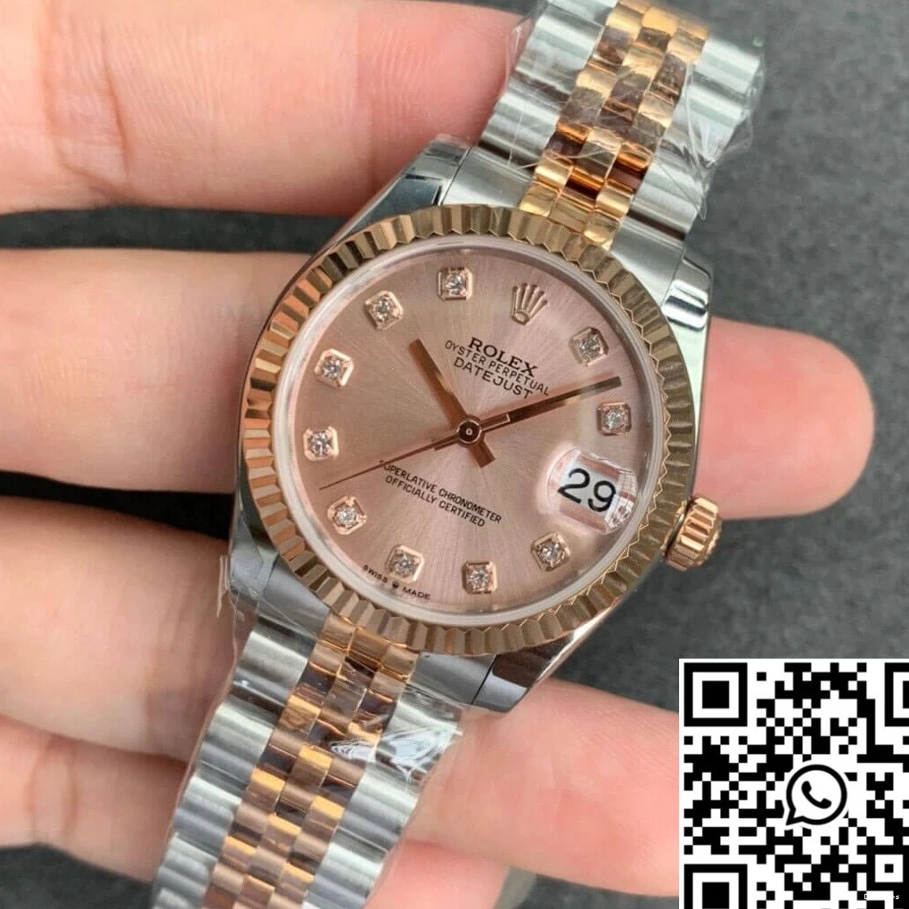 M278271-0024 Rolex Datejust Rose Factory Gold GS 0324